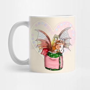 I love sushi cute dragon Mug